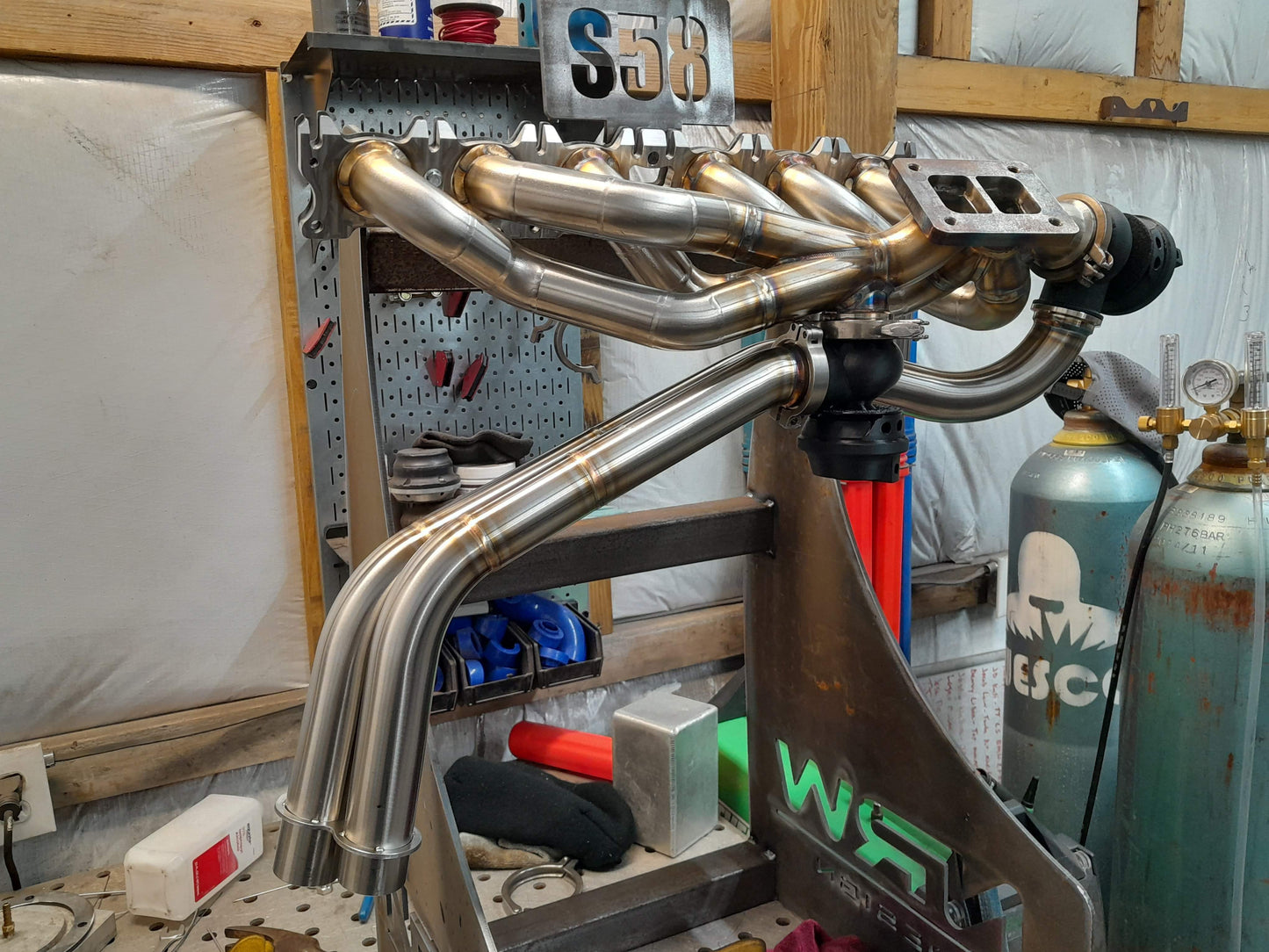 Hypergate-45 Mock up wastegate