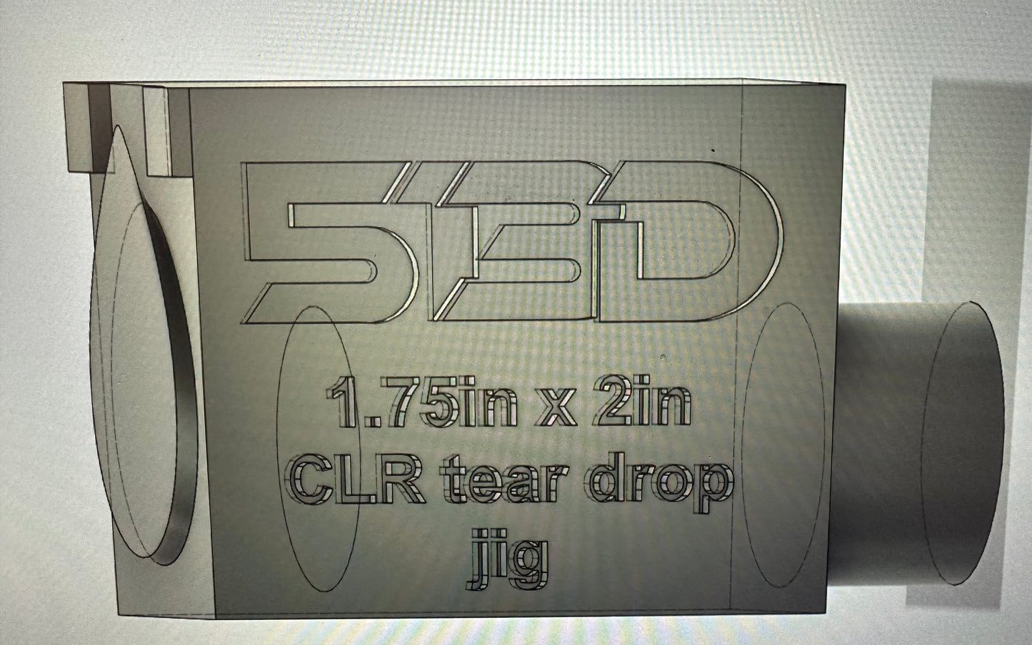 1.75in Tear drop jig