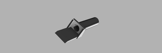 Flat transfer shovel